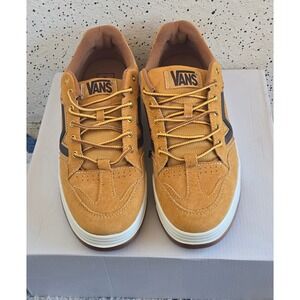 Vans Serio Low Suede Skate Shoes Wheat Brown Mens 11.5 500264 Low Top Sneakers